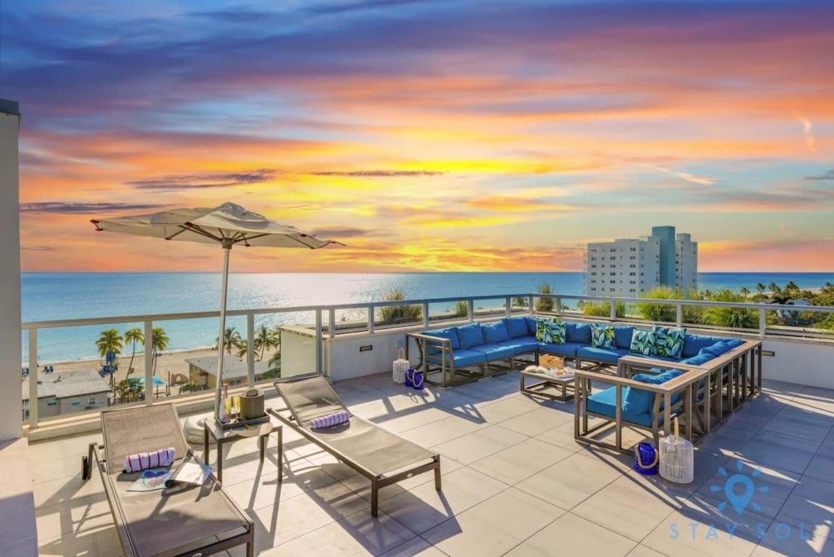 Near Beach - Rooftop Pool - Hot Tub - Broad-Walk Hollywood Eksteriør bilde