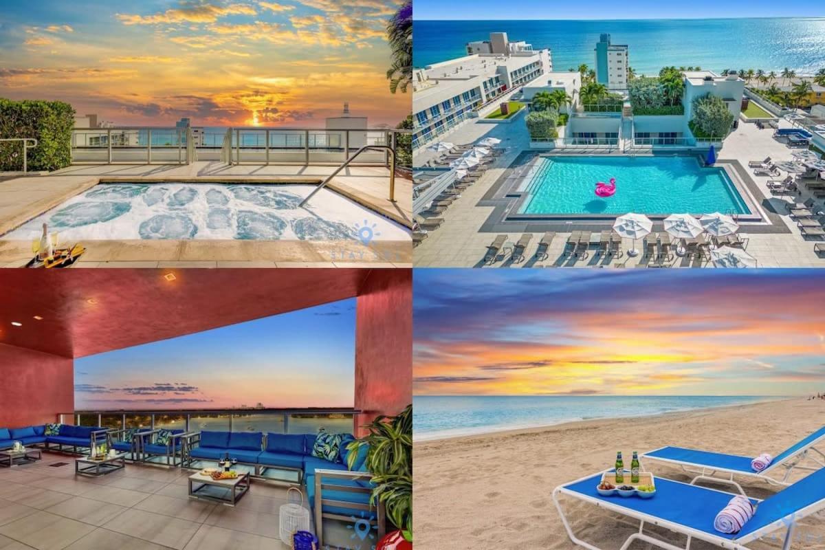 Near Beach - Rooftop Pool - Hot Tub - Broad-Walk Hollywood Eksteriør bilde