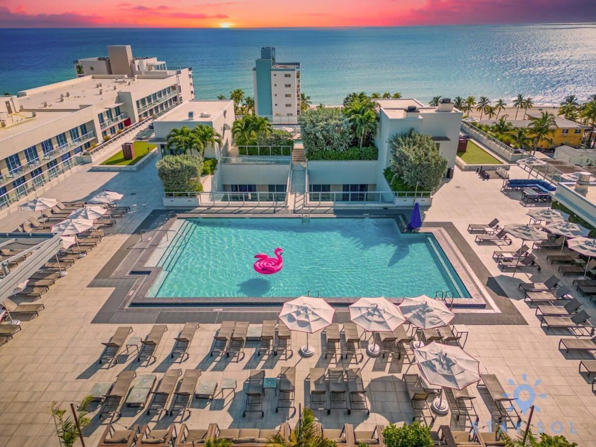Near Beach - Rooftop Pool - Hot Tub - Broad-Walk Hollywood Eksteriør bilde