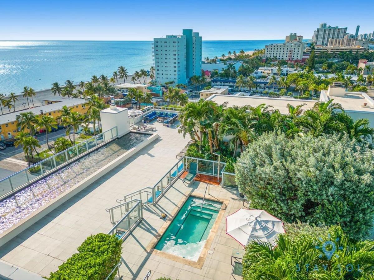 Near Beach - Rooftop Pool - Hot Tub - Broad-Walk Hollywood Eksteriør bilde